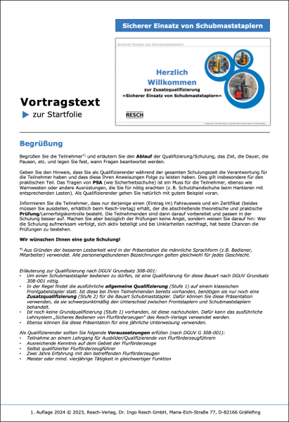Die Schulungsfolien sind klar strukturiert, visuell ansprechend und speziell darauf ausgelegt, den Teilnehmern theoretisches und praktisches Wissen verständlich zu vermitteln.
